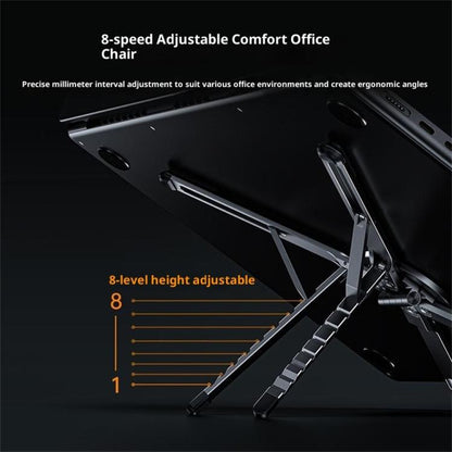 E05 Multi-Function Magnetic Aluminum Alloy Phone Holder Portable Desktop Stand for Tablet PC, E05