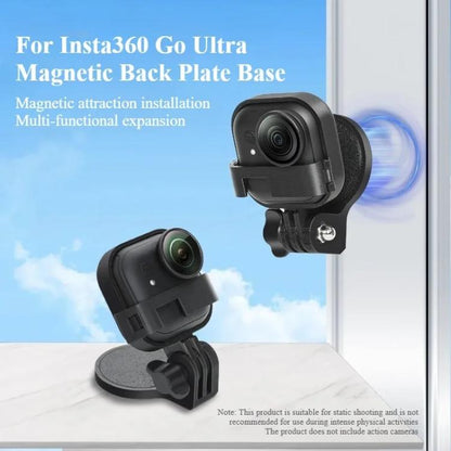 Multifunctional Magnetic Desktop Mount Bracket Base, For Insta360 GO Ultra