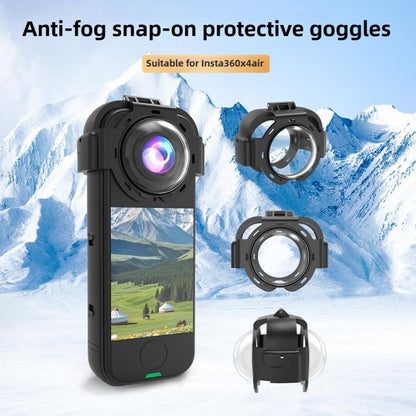 Panoramic Camera Snap-on Glass Protective Lens Protective Cover, Lens Protective Cover