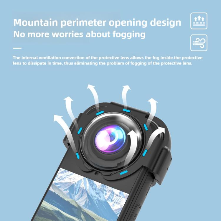 Panoramic Camera Snap-on Glass Protective Lens Protective Cover, Lens Protective Cover