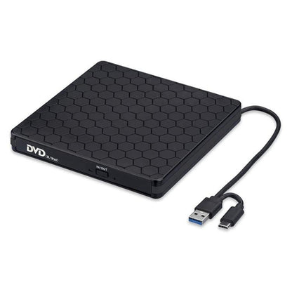 BT686 External DVD Drive USB 3.0 / Type-C Portable Optical Drive / CD Burner For Desktop / Laptop, BT686