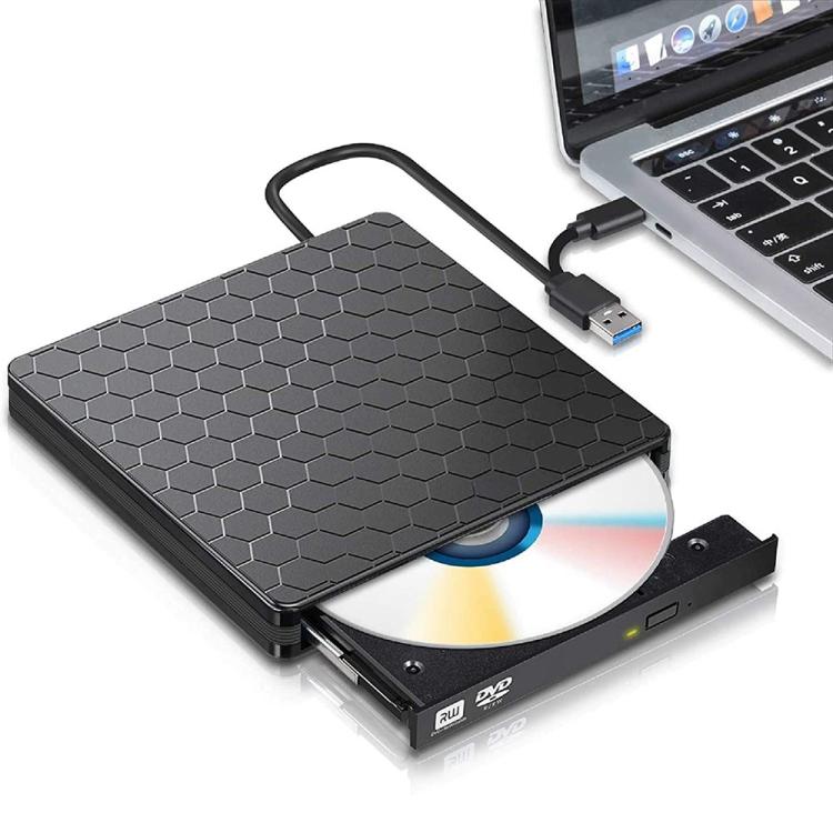BT686 External DVD Drive USB 3.0 / Type-C Portable Optical Drive / CD Burner For Desktop / Laptop, BT686