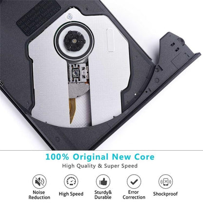 BT686 External DVD Drive USB 3.0 / Type-C Portable Optical Drive / CD Burner For Desktop / Laptop, BT686