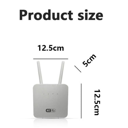 CP116-E Eurasian Edition SIM Card Slot Single Port 4G LTE Router CPE 300Mbps Wireless Router, US Plug, EU Plug, UK Plug