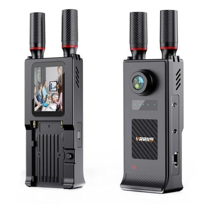 VRRIIS 085 P With LCD Display 1080P HD 400m Range Wireless Video Transmitter and Receiver Kit, US Plug, EU Plug, UK Plug, AU Plug