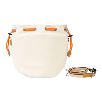 DJ-65 Large-capacity Waterproof Leather Crossbody Drawstring Storage Bag, For DJI Neo 2 / Neo