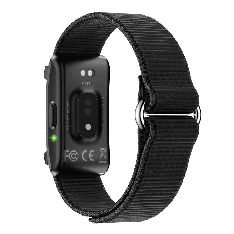 Y25 Screenless BT Smart Bracelet Nylon Strap, Support Sleep / Heart Rate Monitoring / Exercise Data Records