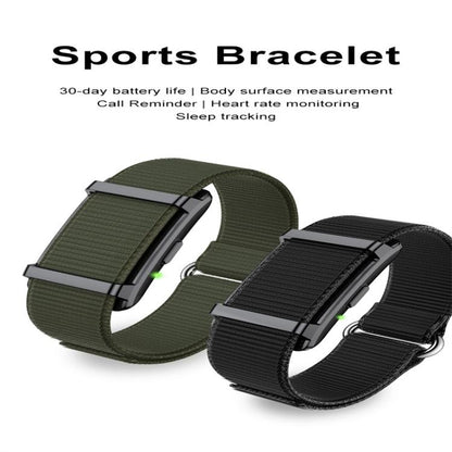 Y25 Screenless BT Smart Bracelet Nylon Strap, Support Sleep / Heart Rate Monitoring / Exercise Data Records