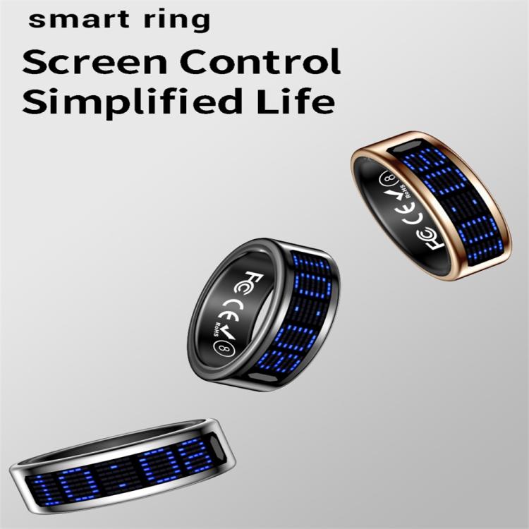 SR16 SIZE 13 Smart Ring, Support Heart Rate / Blood Oxygen / Sleep Monitoring / Multiple Sports Modes
