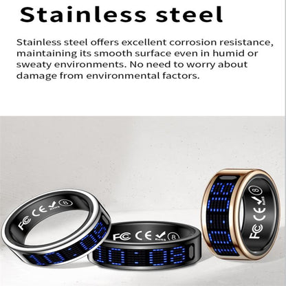 SR16 SIZE 13 Smart Ring, Support Heart Rate / Blood Oxygen / Sleep Monitoring / Multiple Sports Modes