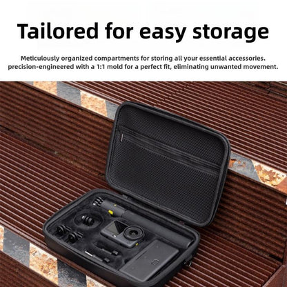 Multifunctional Action Camera Portable Storage Bag, For DJI Osmo Action 6  Black