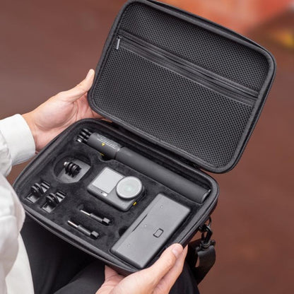 Multifunctional Action Camera Portable Storage Bag, For DJI Osmo Action 6  Black