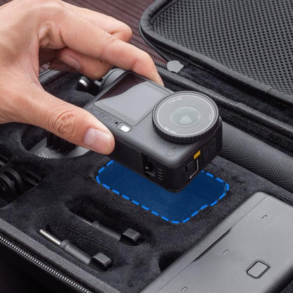 Multifunctional Action Camera Portable Storage Bag, For DJI Osmo Action 6  Black