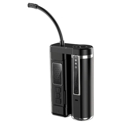D28 Inflator Camping Light Digital Display High Suction Power Multifunctional 3 in 1 Car Vacuum Cleaner