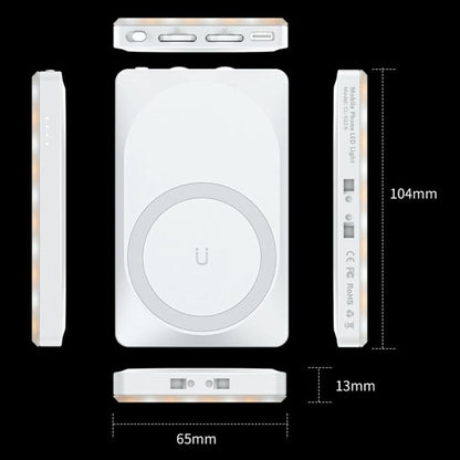 V22A For Phone Camera Live Streaming 4W Power Portable Pocket 80 LED Light MagSafe Magnetic Fill Light
