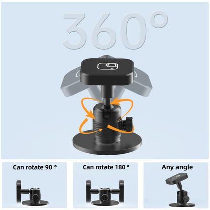 Quick Release Rotating Ball Head Magnetic Desktop Mount Base, Rotating Ball Head Base