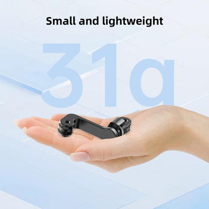 Centre Mounted Vertical Horizontal 360 Rotation Mount Adapter with Long Screw, For GoPro Action Camera