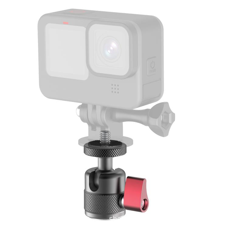Mini 360 Degree Rotation Panoramic Metal Ball Head Mount Base, Metal Ball Head