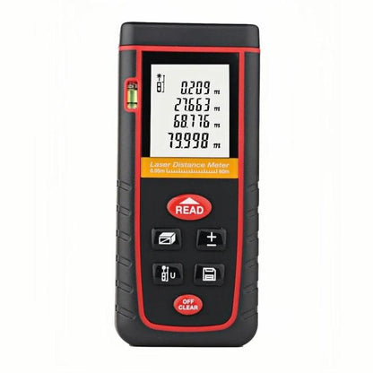 RZ-S80 Portable Handheld Laser Distance Meter, Measuring Distance: 80m, RZ-S80