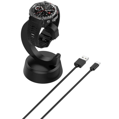 C-Shaped Smart Watch Charging Stand Charging Dock Base, For Amazfit T-Rex 3 Pro