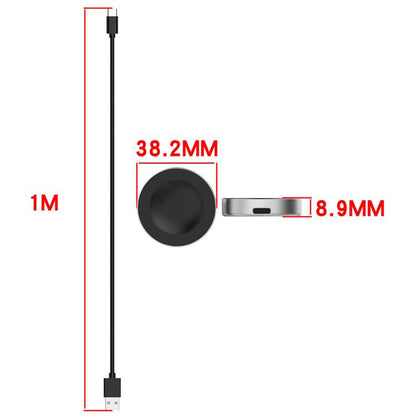 Split Metal Shell Watch Magnetic Charger, Length: 1m, Split Watch Charger
