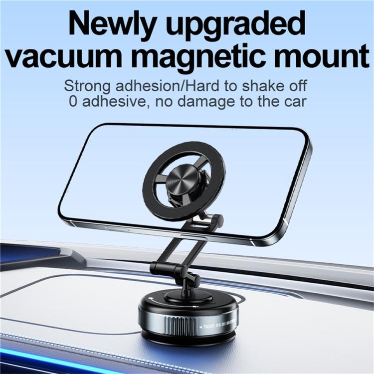 JY25-8 Vacuum Adhesion Suction Cup Magnetic Car Dashboard Phone Holder, JY25-8