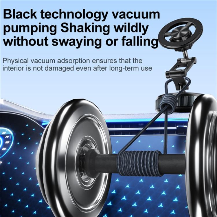 JY25-8 Vacuum Adhesion Suction Cup Magnetic Car Dashboard Phone Holder, JY25-8