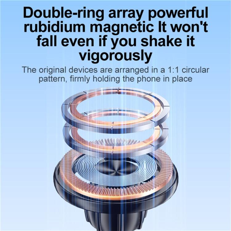 JY25-8 Vacuum Adhesion Suction Cup Magnetic Car Dashboard Phone Holder, JY25-8