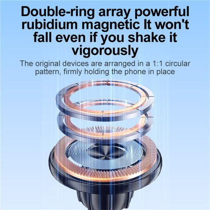 JY25-8 Vacuum Adhesion Suction Cup Magnetic Car Dashboard Phone Holder, JY25-8