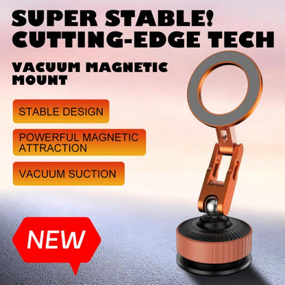 K7 Car Vacuum Suction Foldable Navigation Dashboard Magnetic Phone Holder, K7