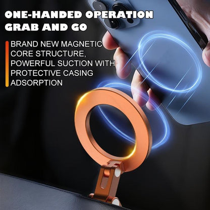 K7 Car Vacuum Suction Foldable Navigation Dashboard Magnetic Phone Holder, K7