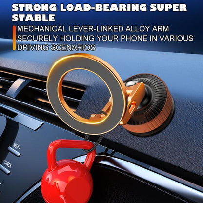 K7 Car Vacuum Suction Foldable Navigation Dashboard Magnetic Phone Holder, K7