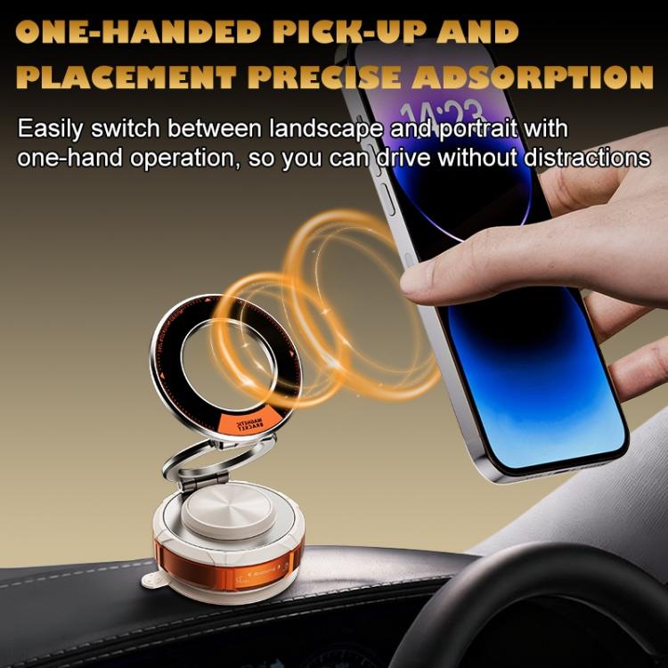 M7 Dashboard Vacuum Suction Cup Magnetic Car Holder, M7