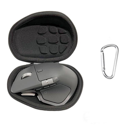 For Logitech MX Master 4 / 3S Mouse Carrying Case Portable PU Hard Shell Protective Case for Outdoor Use, For Logitech MX Master 4 / 3S