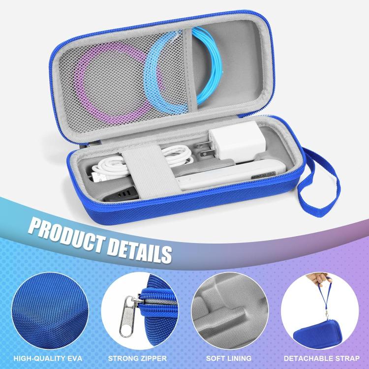 For MYNT3D Super / Professional / Pro 3D Printing Pen Hard Shell Carrying Storage Case, For MYNT3D Super / Professional / Pro 3D
