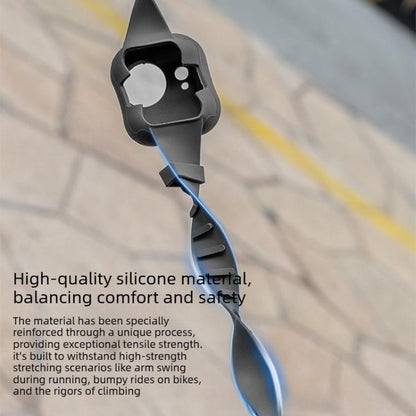 Sports Camera Expansion Strap Silicone Protective Cover, For Insta360 Go Ultra