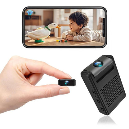 L31 With Motion Detection Alarm Push Notifications 180-Degree Rotating Mini Camera Ultra HD Recorder, L31