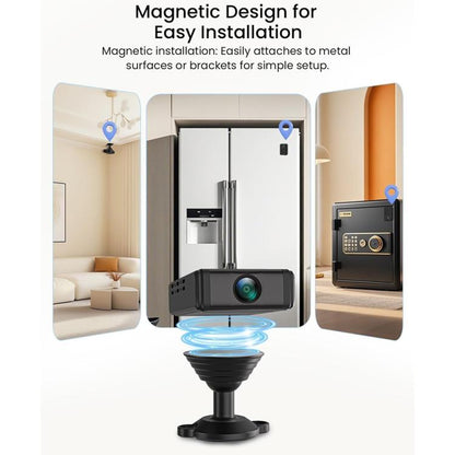 L31 With Motion Detection Alarm Push Notifications 180-Degree Rotating Mini Camera Ultra HD Recorder, L31