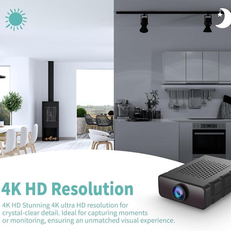 L28 Support Wide Angle HD Night Vision WiFi Mini Camera Intelligent Motion Detection Remote Recorder, L28