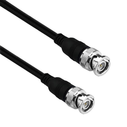 JUNSUNMAY Male to Male RG59U BNC Extension Cable for Video Security Camera CCTV Systems, 50cm, 100cm, 150cm