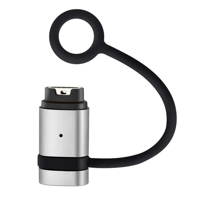 For Garmin Series Smart Watch Anti-Loss Lanyard Charging Metal Adapter, Straight-End Style, Curved-End Style