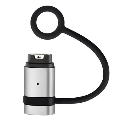 For Garmin Series Smart Watch Anti-Loss Lanyard Charging Metal Adapter, Straight-End Style, Curved-End Style