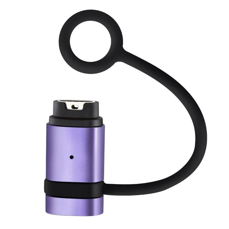 For Garmin Series Smart Watch Anti-Loss Lanyard Charging Metal Adapter, Straight-End Style, Curved-End Style