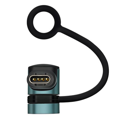 For Garmin Series Smart Watch Anti-Loss Lanyard Charging Metal Adapter, Straight-End Style, Curved-End Style