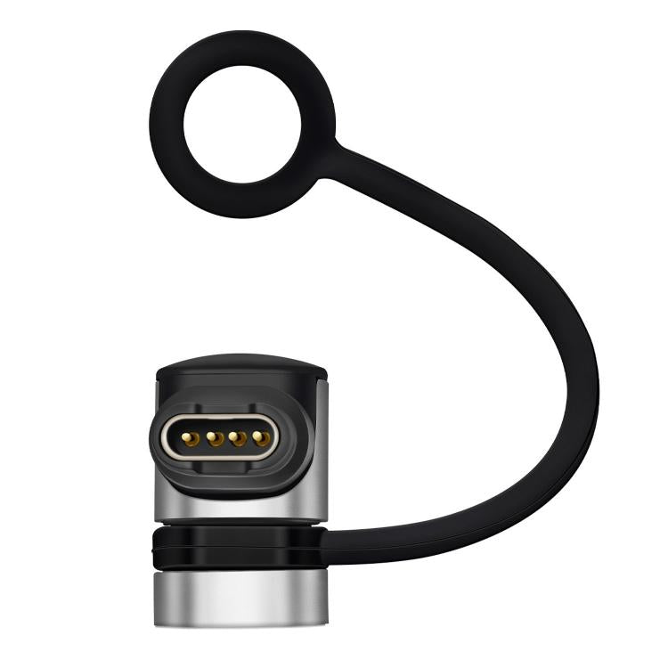 For Garmin Series Smart Watch Anti-Loss Lanyard Charging Metal Adapter, Straight-End Style, Curved-End Style