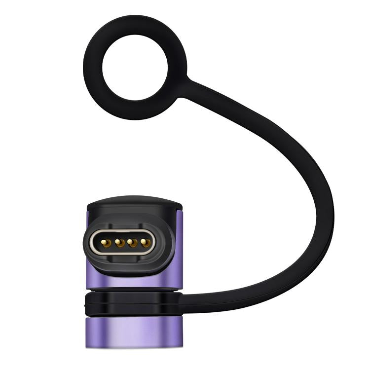 For Garmin Series Smart Watch Anti-Loss Lanyard Charging Metal Adapter, Straight-End Style, Curved-End Style