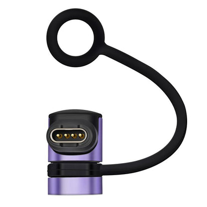 For Garmin Series Smart Watch Anti-Loss Lanyard Charging Metal Adapter, Straight-End Style, Curved-End Style