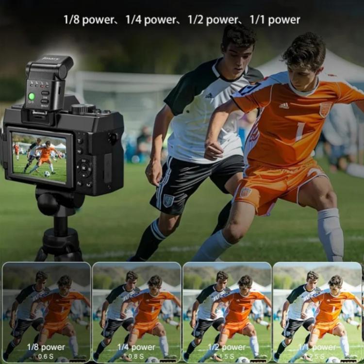 JMARY FM-06R For Camera Mini Flash Fill Light Hot Shoe Mount 300mAh Rechargeable LED Light