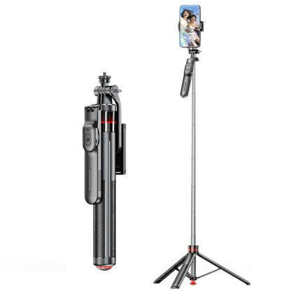 F05 For Photography Vlogging Remote Control Phone Holder Extendable Selfie Stick Tripod Stand, F05