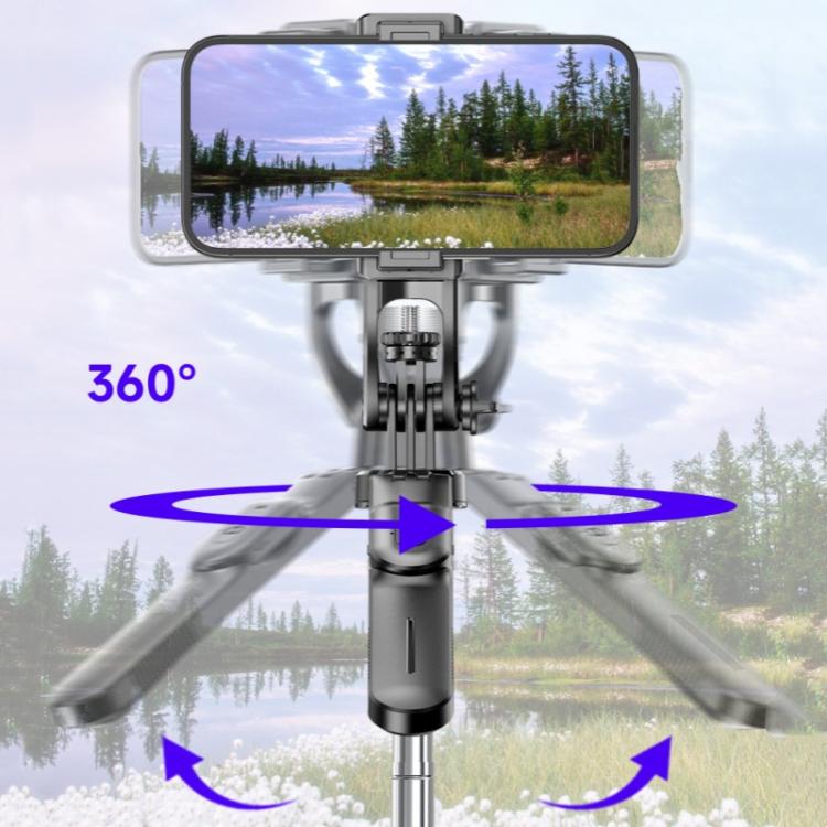 F05 For Photography Vlogging Remote Control Phone Holder Extendable Selfie Stick Tripod Stand, F05